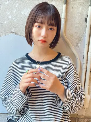 ショート カラー また会いたくなる 美容師【KENTA】のヘアスタイル