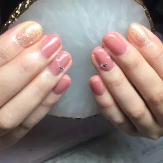 ネイル ネイルPetit Ribbonのネイルデザイン