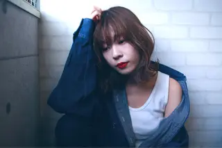 ミディアム カラー パーマ ヘアアレンジ メンズ キッズ ネイル マツエク・マツパ premier modelsのヘアスタイル