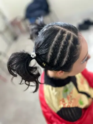 ミディアム 永澤 一輝のヘアスタイル