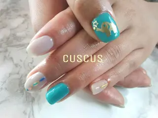 ネイル ＣＵＳＣＵＳ …ｔ.akiのネイルデザイン