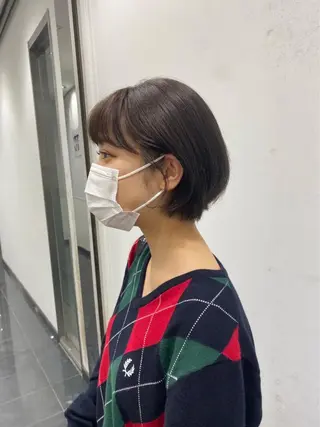 カラー SOYON豊田市駅店所属・髪質改善/ 上村旺武のヘアスタイル