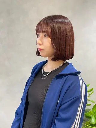 ミディアム カラー Hatsune 🐯レイヤーカットのヘアスタイル