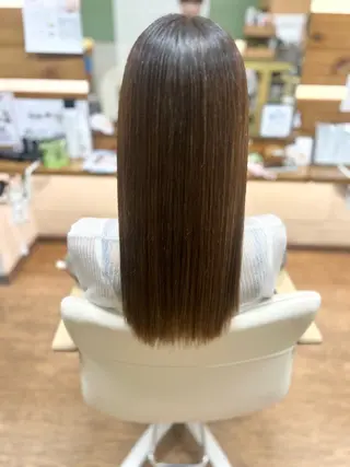 ロング 神谷 千明のヘアスタイル