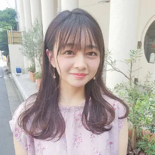 セミロング NICO所属・[店長]カラーが好評 　小林のヘアスタイル