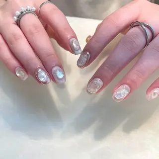 ネイル 新井 ひなののネイルデザイン