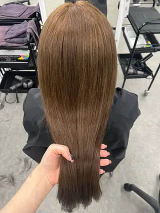 カラー ベージュ・ラベンダー カラー🎀りりのヘアスタイル