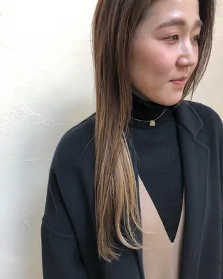 ロング カラー luve heart's And Be minamisemba所属・脇坂 佳世の眉毛・アイブロウイメージ