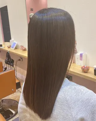 セミロング パーマ NicoRE. 大人女子×髪質改善のヘアスタイル