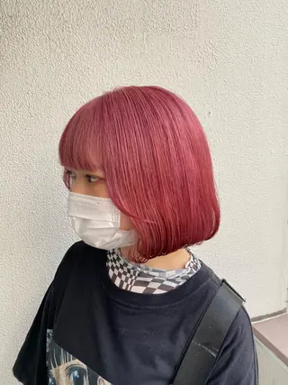 ショート カラー 透明感カラー🤍 Kaitoのヘアスタイル