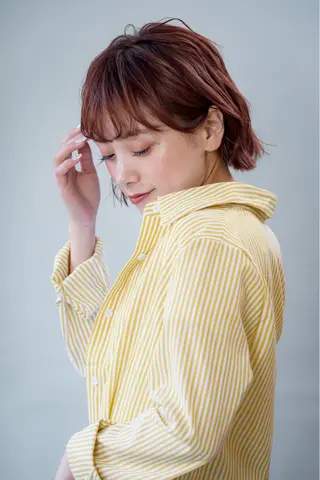 カラー 髪質改善カラー ベージュ🤎YUMEのヘアスタイル