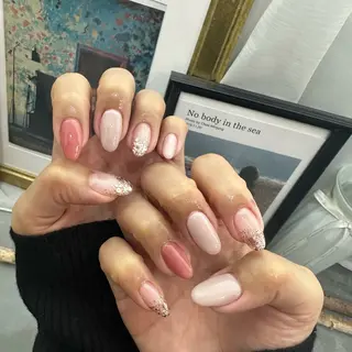 ネイル 🩷🩵mm.大宮 Riyo🧸🩵🩷のネイルデザイン