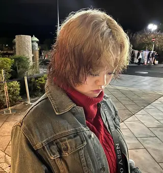 ミディアム 松村明門/メンズ カット/メンズパーマのヘアスタイル