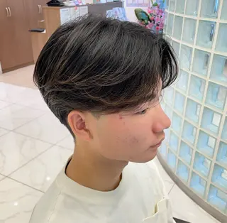 ショート パーマ メンズ 【メンズ特化】 池田大成✂︎のヘアスタイル