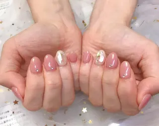 カラー ネイル Q Free nailsのネイルデザイン