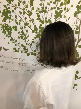 ミディアム 髪質改善ayame 横山諒のヘアスタイル