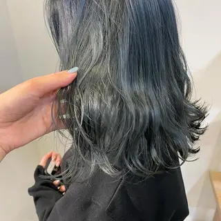 カラー 大迫 江梨のヘアスタイル