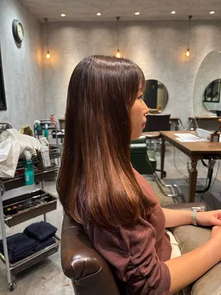 ロング 美容室フェリーザ奏の杜店所属・植松 みくのヘアスタイル