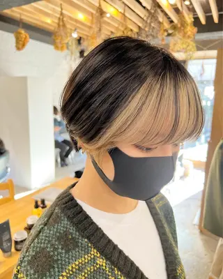 ショート カラー yoyo所属・ショートカット🍃 髪質改善✨岡元瑞貴のヘアスタイル