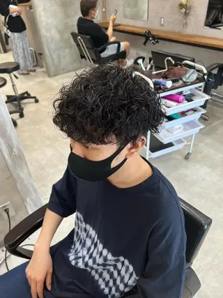ショート パーマ特化美容師 佐藤壮流のヘアスタイル