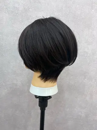 ショート Aguhair milo森山知幸のヘアスタイル