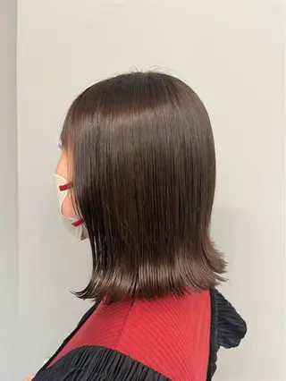 ミディアム カラー 中山 達斗のヘアスタイル