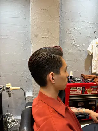 ショート メンズ APT.TOR WEST所属・賀本 泰我のヘアスタイル