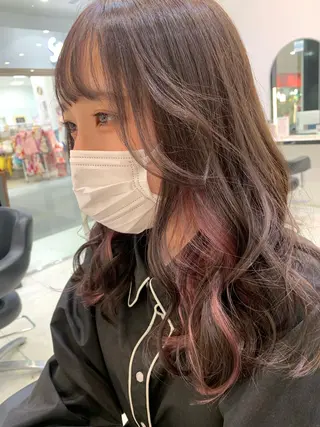 ロング カラー 🦋　大塚 絢　🦋のヘアスタイル