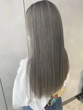 ロング カラー M IIのヘアスタイル