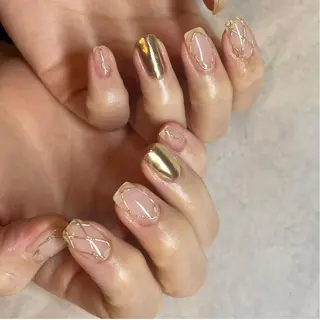 ネイル フリーランス¨̮⃝ ネイリストOKADAのネイルデザイン