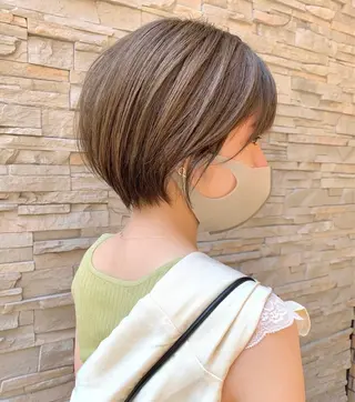 ショート 寺尾 綾乃のヘアスタイル