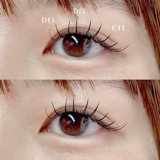 マツエク・マツパ u.me所属・fumie .のマツエク・マツパデザイン