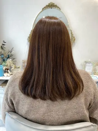 セミロング カラー ルミア所属・MASUMI／ 川西能勢口LUMIAのヘアスタイル