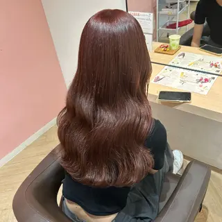 ロング カラー FRAME+なんば駅前店所属・砂野 真璃奈のヘアスタイル