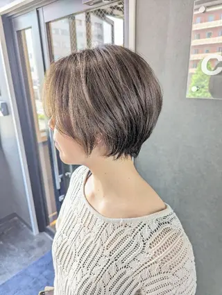 ショート パーマ カラー ヘアアレンジ 久保田 優作のヘアスタイル