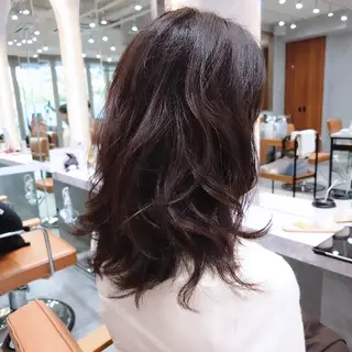 ロング 立松 佳祐のヘアスタイル