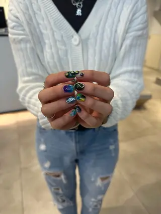 ネイル ハイトーン特化 pepe🎀のヘアスタイル