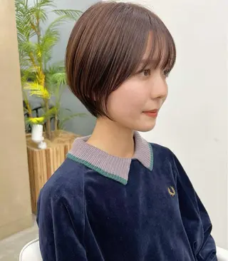 ショート urara/ショート /透明感カラーのヘアスタイル