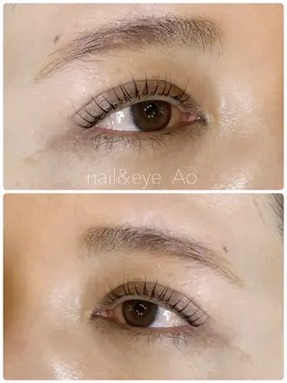 マツエク・マツパ Ao CHIE のマツエク・マツパデザイン