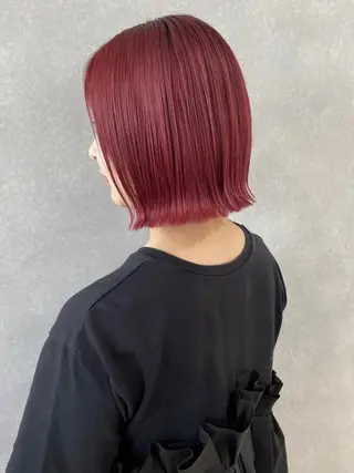 ミディアム カラー ヘアアレンジ aDALil川越 😎AZUSAのヘアスタイル