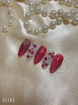 ネイル ネイルサロンAiri 長さ出し·シンプルのネイルデザイン