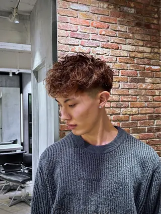 ショート パーマ メンズ メンズスパイキー特化 ayumuのヘアスタイル