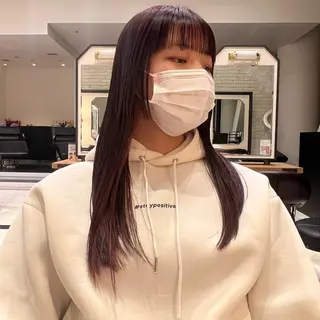 ロング 田中 亜澄のヘアスタイル