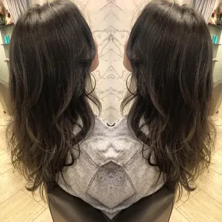 ロング カラー box  mico. mutsumiのヘアスタイル