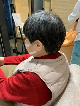 ショート 艶髪レイヤー上田 紗也🇰🇷💗のヘアスタイル