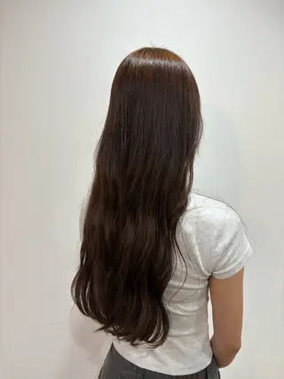 ロング Hair Place SoL 磯淵蓮のヘアスタイル
