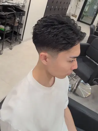 メンズ ショート Lapis 名古屋駅前店所属・LEN名古屋/パーマ 海外ヘア/メンズ特化のヘアスタイル