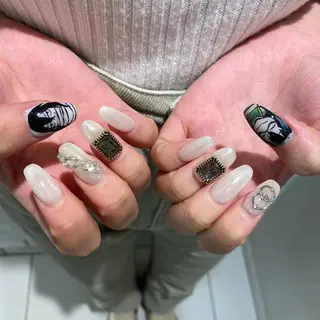 ネイル 野島 千夏のネイルデザイン