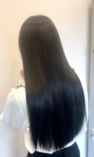 ロング SOYON蟹江所属・髪質改善/縮毛矯正/ 菱田荘史のヘアスタイル