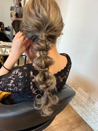 ヘアアレンジ 早川 真幸のヘアスタイル